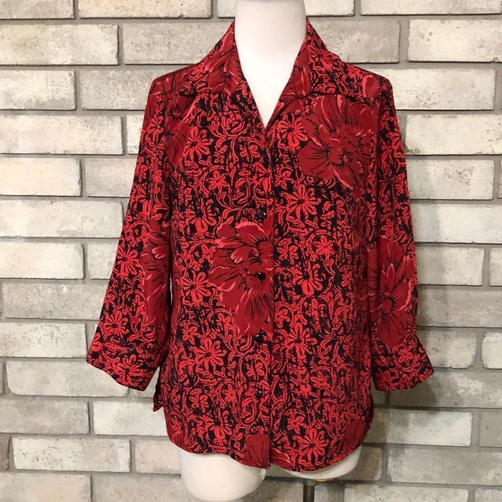 3for$20 blouse button front medium